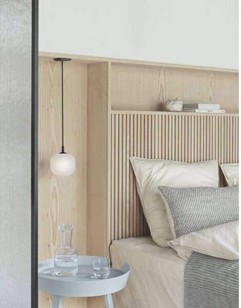 Lampa Wisząca Muuto, czerwony, salon, szkło
