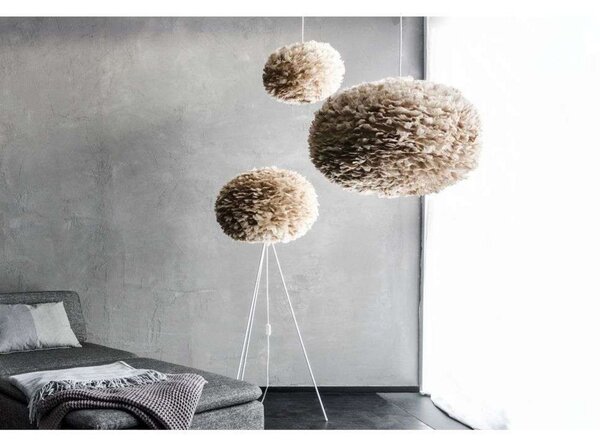 Lampa Podłogowa UMAGE, biały, salon, inny materiał