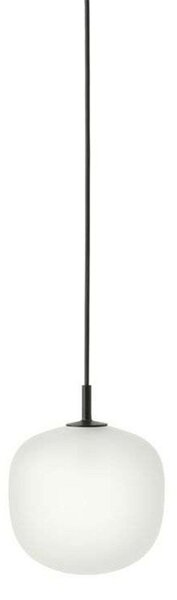 Lampa Wisząca Muuto, czarny, salon, szkło