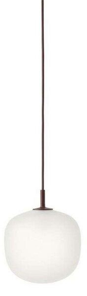 Lampa Wisząca Muuto, czerwony, salon, szkło
