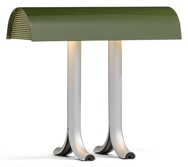 Lampa Stołowa HAY, Anagram, szary, salon, metal, design