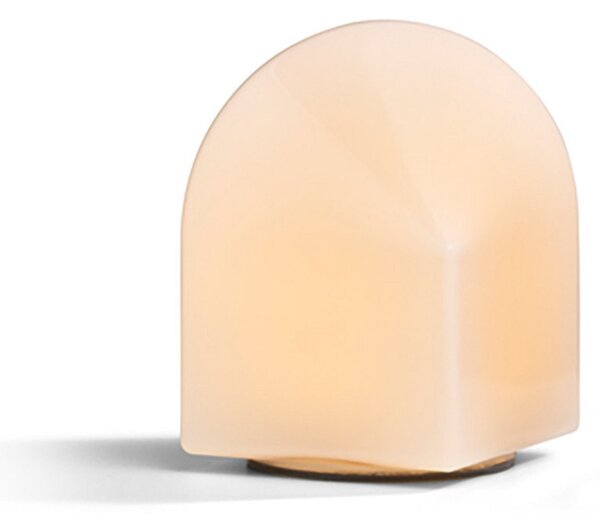 Lampa Stołowa HAY, Parade, ściemnialny, pudrowy róż, salon, szkło, design