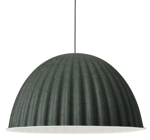 Lampa Wisząca Muuto, ściemnialny, zielony, salon, szkło