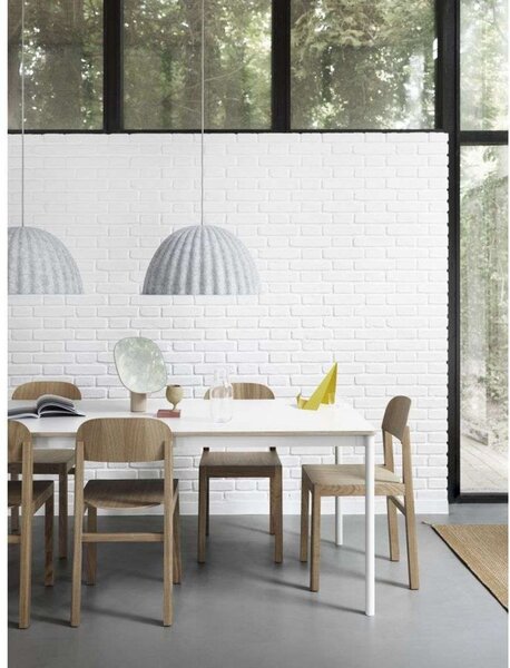 Lampa Wisząca Muuto, ściemnialny, zielony, salon, tkanina | tekstylia