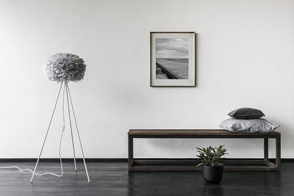 Lampa Podłogowa UMAGE, szary, salon, inny materiał