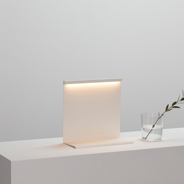 Lampa Stołowa HAY, LBM, ściemnialny, biały, salon, metal, design