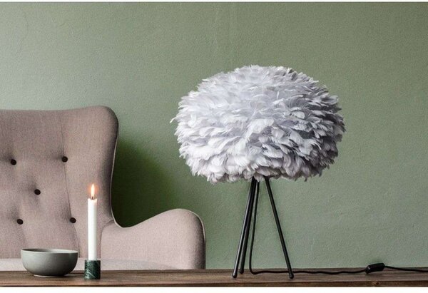 Lampa Stołowa UMAGE, szary, sypialnia, inny materiał