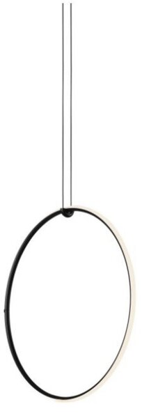 Lampa Wisząca FLOS, czarny, salon, aluminium