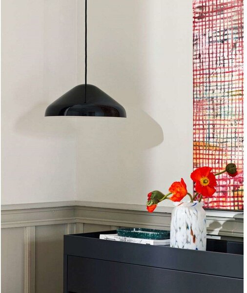 Lampa Wisząca HAY, ściemnialny, czarny, salon, metal