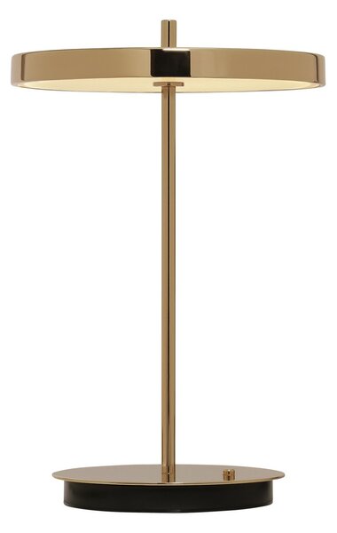 Lampa Stołowa UMAGE, Asteria Move, ściemnialny, złoty | mosiężny, salon, metal, design