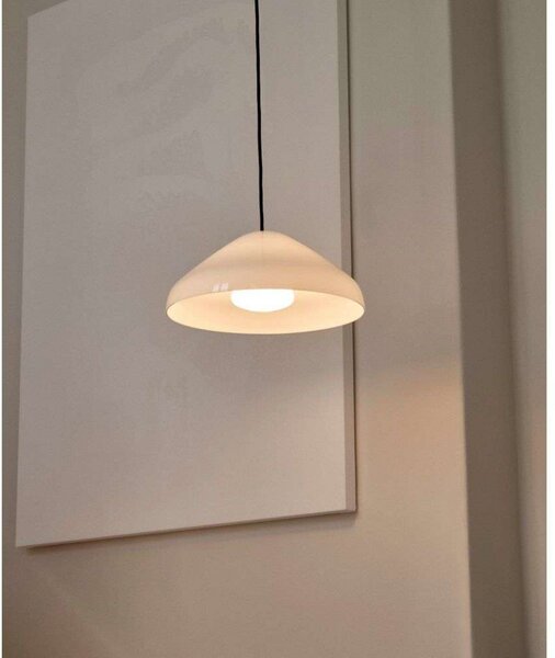 Lampa Wisząca HAY, ściemnialny, biały, salon, szkło