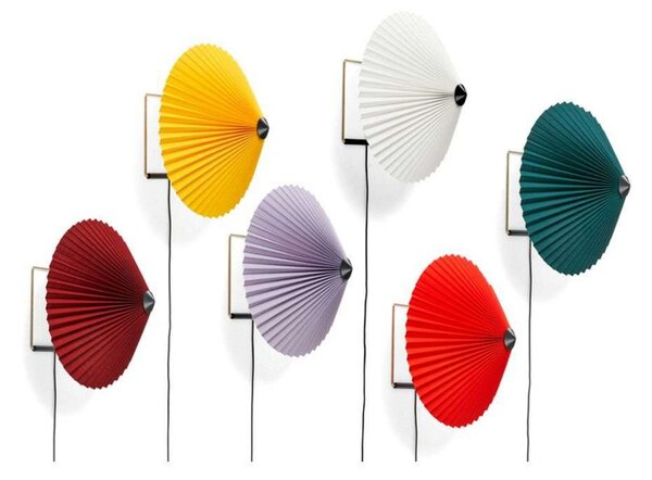 Lampa Ścienna HAY, ściemnialny, zielony, salon, metal