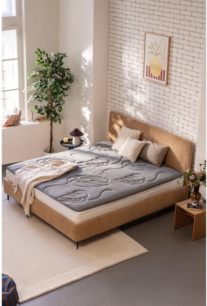 Twardy/średnio twardy piankowy materac 90x200 cm Sleepy Aura – Bonami Selection