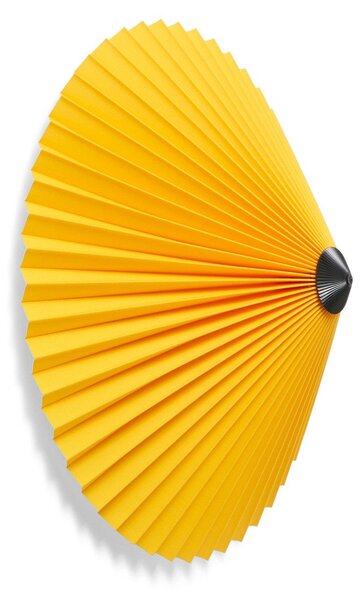 Lampa Sufitowa HAY, Matin, ściemnialny, żółty, salon, tkanina | tekstylia, design