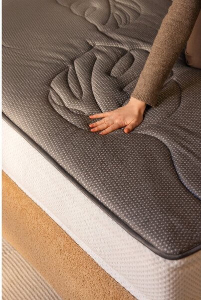 Twardy/średnio twardy piankowy materac 90x200 cm Sleepy Aura – Bonami Selection