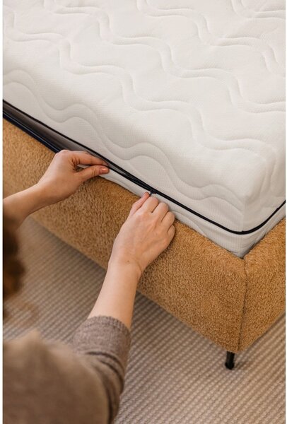 Twardy/średnio twardy piankowy materac dwustronny 90x200 cm Snooze Balance – Bonami Essentials
