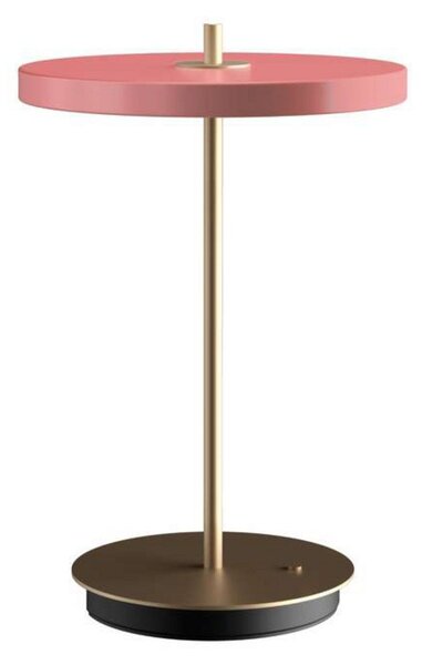 Lampa Stołowa UMAGE, ściemnialny, pudrowy róż, salon, metal