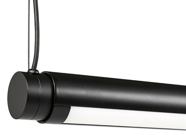 Lampa Wisząca HAY, Factor Linear 1500, ściemnialny, czarny, kuchnia, metal, design