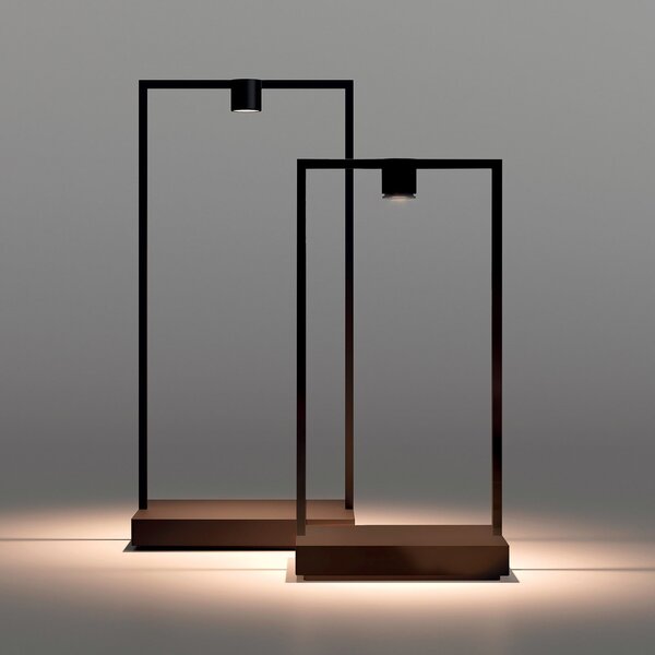 Lampa Stołowa Artemide, Curiosity, ściemnialny, czarny, salon, metal, design