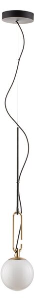 Lampa Wisząca Artemide, nh, ściemnialny, biały, salon, szkło, design