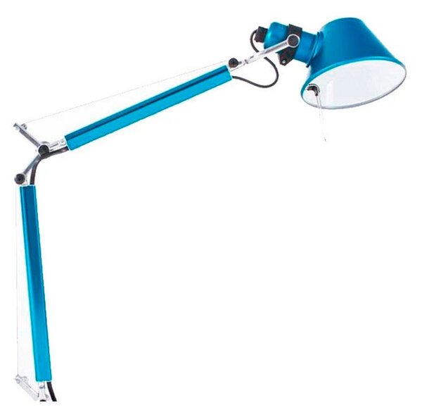 Lampa Stołowa Artemide, niebieski, gabinet | pracownia, aluminium, design