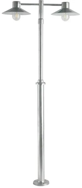 Zewnętrzna Lampa Norlys, metaliczny, taras, aluminium