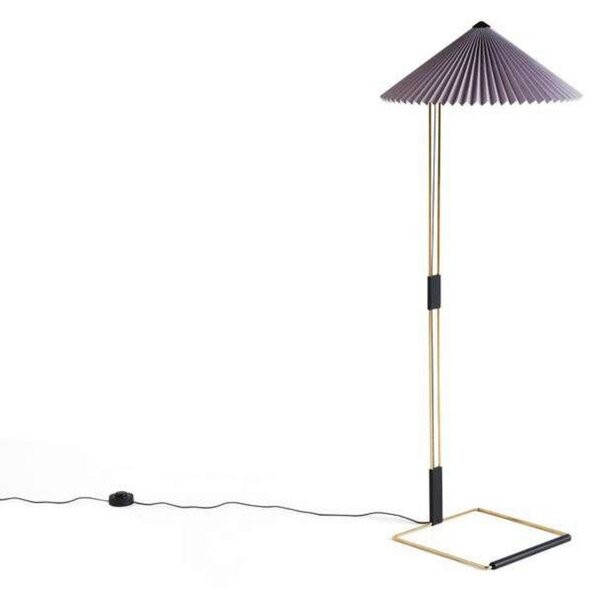 Lampa Podłogowa HAY, ściemnialny, fioletowy, salon, metal