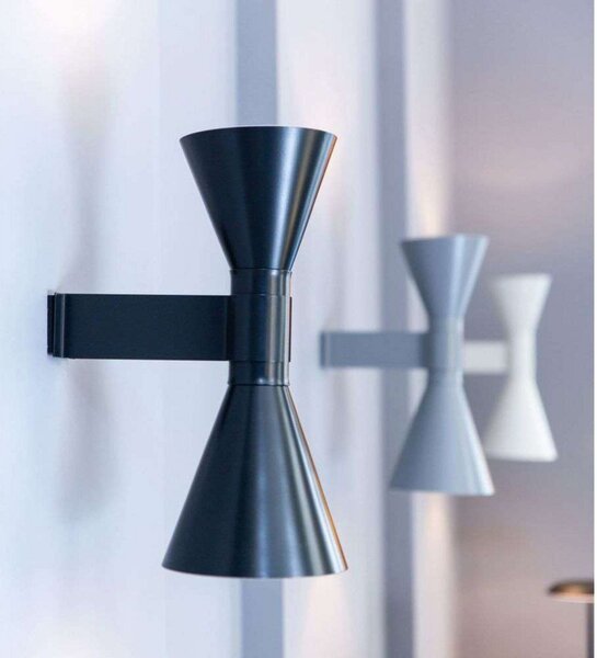 Lampa Ścienna Nemo Lighting, czarny, aluminium