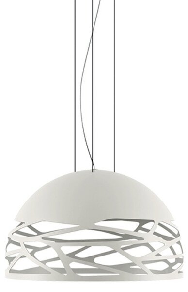 Lampa Wisząca Lodes, biały, jadalnia, metal