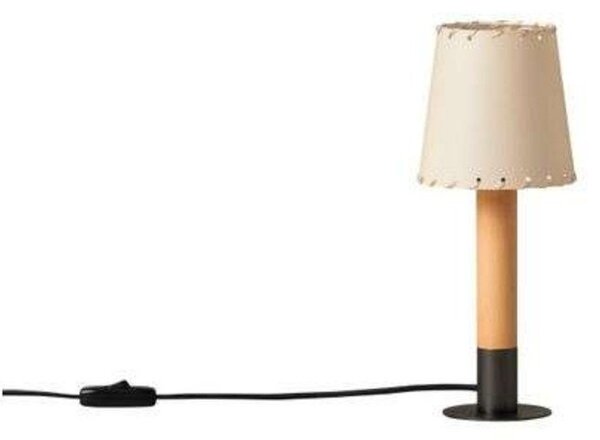 Lampa Stołowa Santa & Cole, ściemnialny, beżowy, salon, drewno