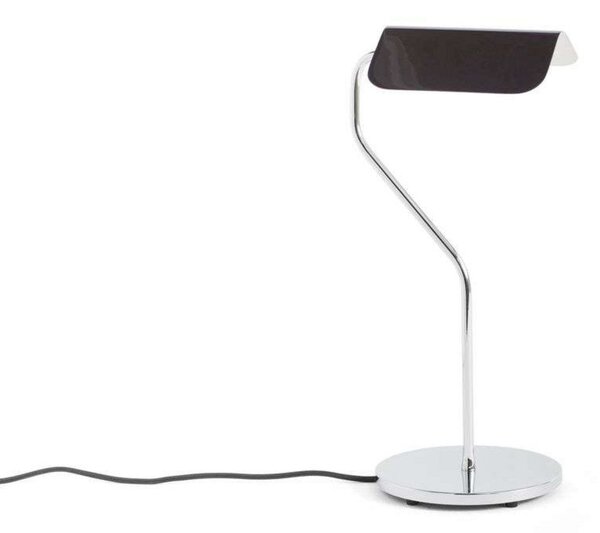 Lampa Stołowa HAY, czarny, salon, aluminium