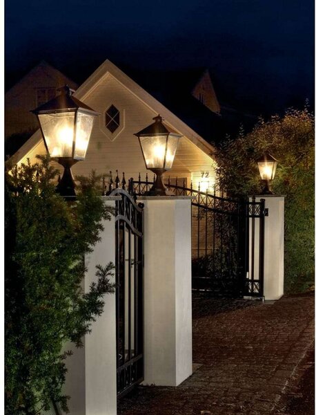 Zewnętrzna Lampa Norlys, czarny, taras, aluminium