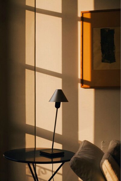 Lampa Stołowa Santa & Cole, czarny, salon, aluminium