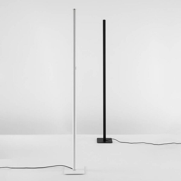 Lampa Podłogowa Artemide, Ilio Mini, ściemnialny, biały, salon, metal, design
