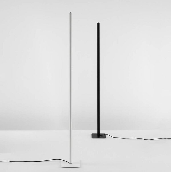 Lampa Podłogowa Artemide, Ilio Mini, ściemnialny, biały, salon, metal, design