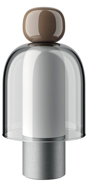Lampa Stołowa Lodes, brąz rdzawy, metal