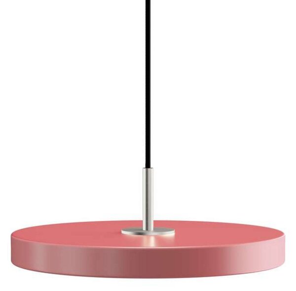 Asteria Lampa Wisząca Mini Rose/Steel Top - UMAGE