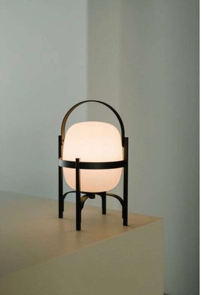 Lampa Stołowa Santa & Cole, ściemnialny, biały, salon, metal