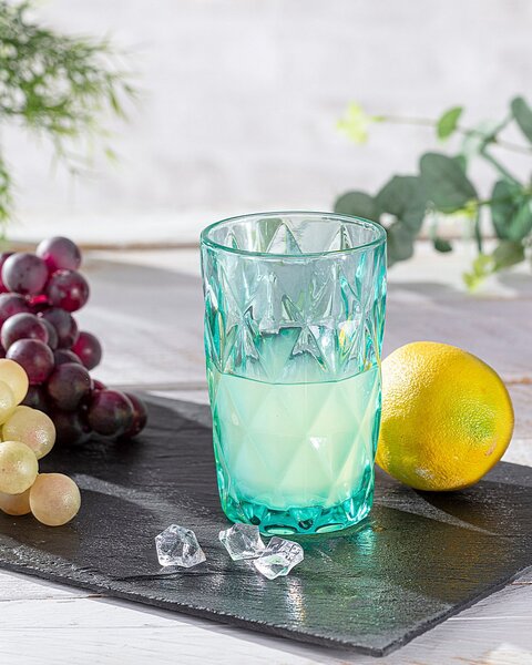 Szklanka Basic Turquoise 350ml