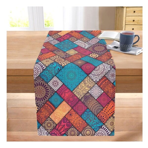 Bieżnik 40x130 cm Mandala Tiles – Mila Home