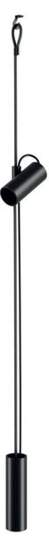 Cima Pendel/Lampa Podłogowa Matt Black/Silver