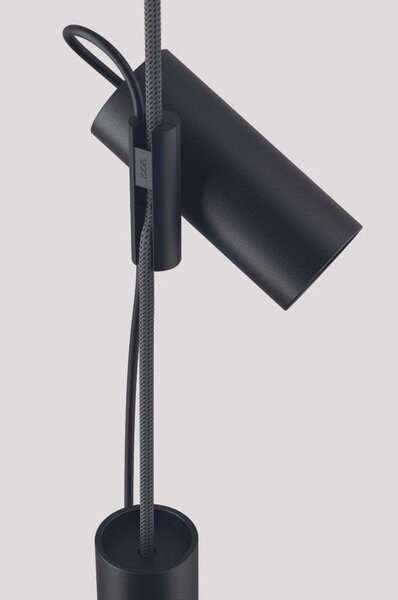 Cima Pendel/Lampa Podłogowa Matt Black/Silver