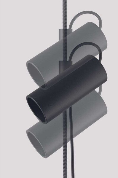 Cima Pendel/Lampa Podłogowa Matt Black/Yellow - Lodes
