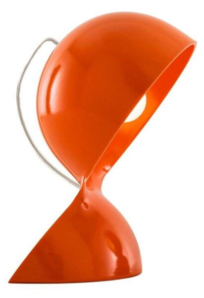 Lampa Stołowa Artemide, pomarańczowy, salon, tworzywo sztuczne