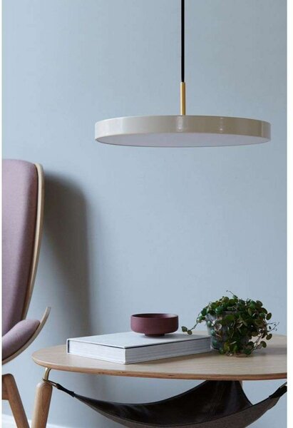 Lampa Wisząca UMAGE, ściemnialny, szary, salon, metal