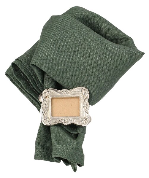 Obrączka na serwetkę Silver Frame