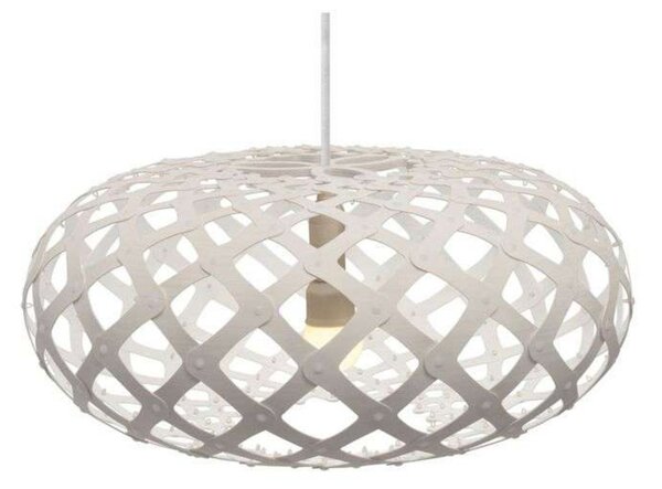 Kina Lampa Wisząca Ø44 Biała 1 Strony - David Trubridge