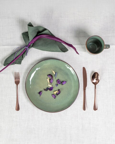 Talerz obiadowy Gelato ⌀27cm green