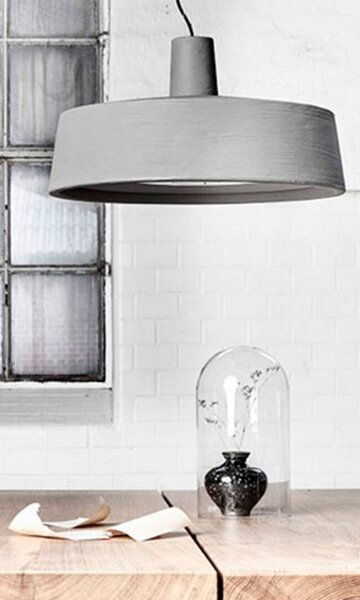 Lampa Wisząca MARSET, ściemnialny, szary, tworzywo sztuczne