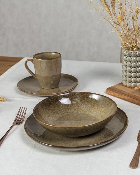 Talerz głęboki Gelato ⌀21cm brown